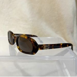 Vintage Gucci Rectangle Tortoise Sunglasses